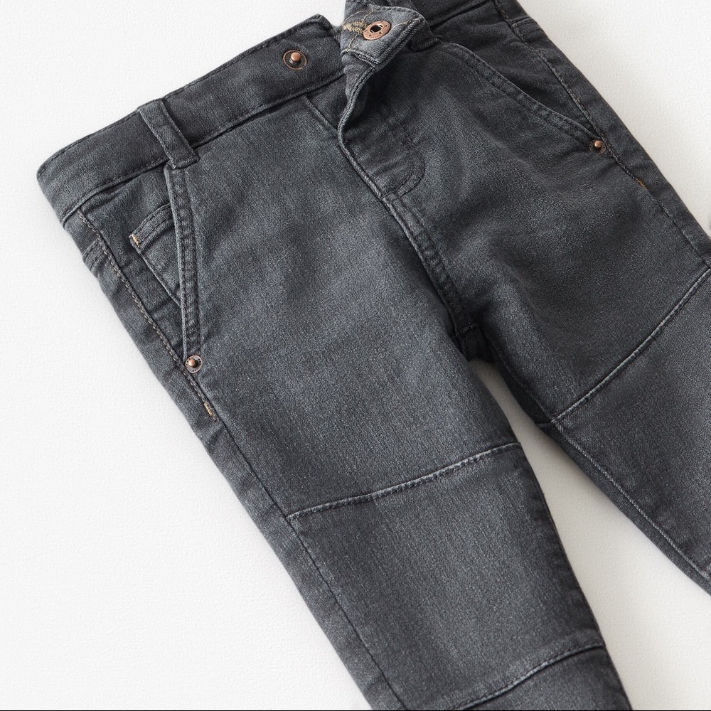 Zara Skinny Biker Jeans